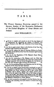 Cover of: A Collection of the Public General Statutes Passed in the ... Year of the Reign of ... by Great Britain