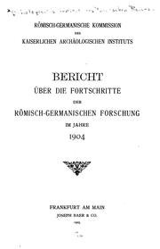 Cover of: Bericht