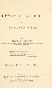 Cover of: Lewis Arundel | Frank E. Smedley
