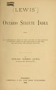 Cover of: Lewis