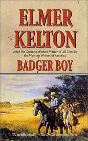 Cover of: Badger Boy (Texas Rangers)