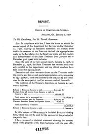 Cover of: Report of the Comptroller-General of the State of Georgia for the Year ... by Georgia. Comptroller General's Office., Georgia. Comptroller General's Office.