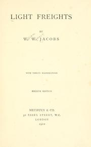 Cover of: Light freights by W. W. Jacobs