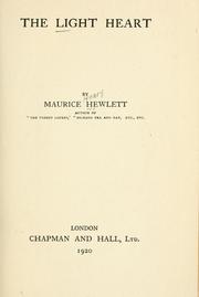 Cover of: The light heart