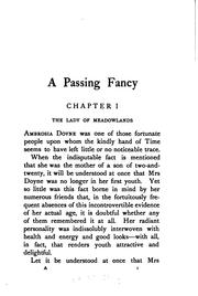 Cover of: A Passing Fancy