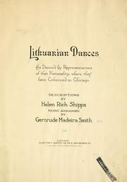 Lithuanian dances by Gertrude Madeira Smith