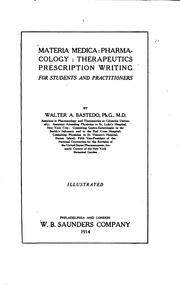 Cover of: Materia Medica