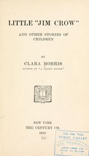 Cover of: Little "Jim Crow" by Morris, Clara
