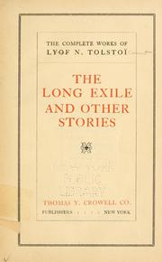 Cover of: The long exile by Lev Nikolaevič Tolstoy