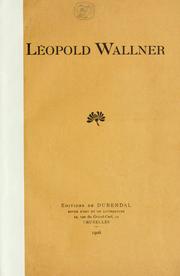 Léopold Wallner by Georges de Golesco