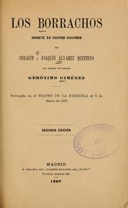 Cover of: Los borrachos by Gerónimo Giménez