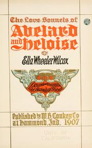Cover of: The Love sonnets of Abelard & Heloise
