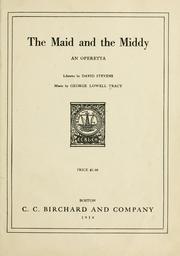 Cover of: maid and the middy: an operetta