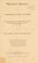 Cover of: "Manifest destiny" from a religious point of view.