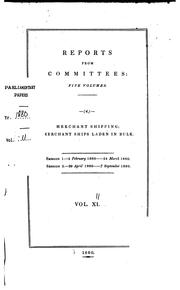 Cover of: Parliamentary Papers by Great Britain. Parliament. House of Commons., Parliament , Great Britain, House of Commons