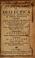 Cover of: Manuductio ad logicam