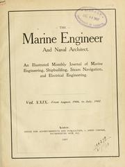 Cover of: Marine Engineer.