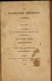 The marriage promise by John Till Allingham