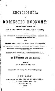 An Encyclopædia of Domestic Economy ...