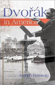 Cover of: Dvorak in America by Joseph Horowitz