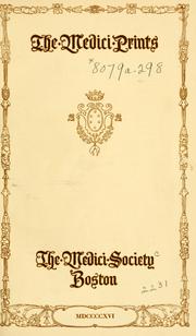 The Medici prints by Medici Society.