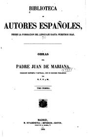 Cover of: Biblioteca de autores españoles