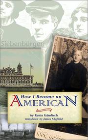 Cover of: How I became an American