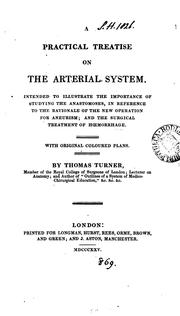 Cover of: A practical treatise on the arterial system