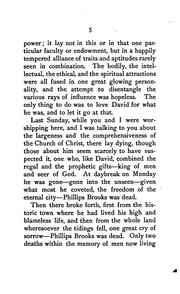 Cover of: Phillips Brooks: An Appreciation by William Reed Huntington