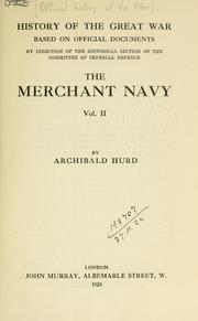 Cover of: The merchant navy. by Hurd, Archibald Sir