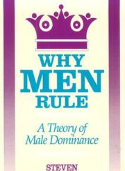 Cover of: Why Men Rule
