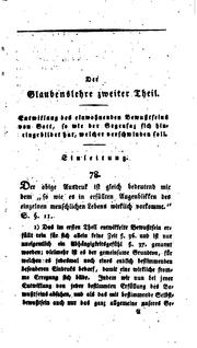 Cover of: Der christliche glaube: Nach den Grundsätzen der evangelischen Kirche im ...