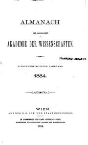 Cover of: Almanach