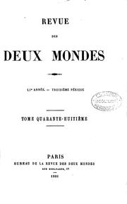 Revue des deux mondes by No name