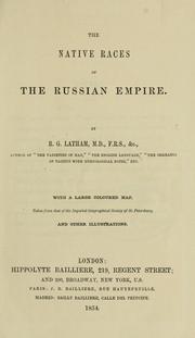Cover of: native races of the Russian Empire.