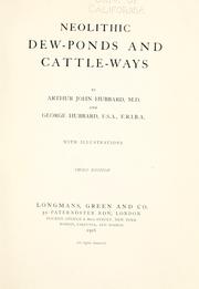 Cover of: Neolithic dew-ponds and cattle-ways by Arthur John Hubbard