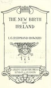 Cover of: new birth of Ireland