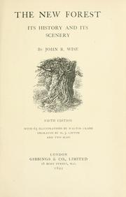 The New Forest by John Richard de Capel Wise