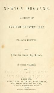 Cover of: Newton Dogvane by Francis, Francis