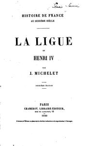 Cover of: La Ligue et Henri IV
