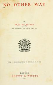 Cover of: No other way | Walter Besant