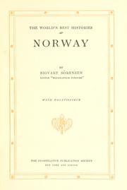 Cover of: Norway by Sigvart Sörensen