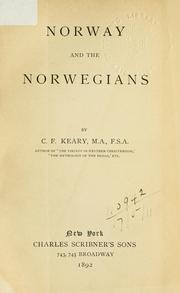 Cover of: Norway and the Norwegians.