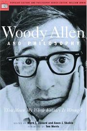Cover of: Woody Allen and philosophy | 