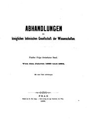 Cover of: Abhandlungen