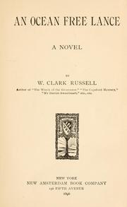 Cover of: An ocean free lance by William Clark Russell