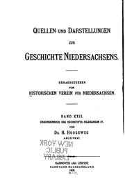 Urkundenbuch des Hochstifts Hildesheim und seiner Bischöfe by Hermann Hoogeweg
