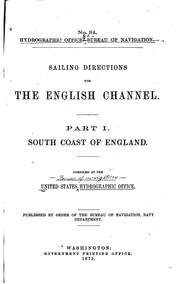 Cover of: Sailing Directions for the English Channel