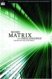 Cover of: More Matrix and Philosophy by Irwin, William.