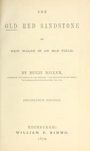 Cover of: The old red sandstone by Hugh Miller